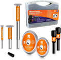 Repair Kits - Faster & Easier to Chase, Restore & Clean Internal or External Threads, All in One Universal Thread Files Set, Inch, Metric, Grooves, Glands, Acme, Buttress Thread