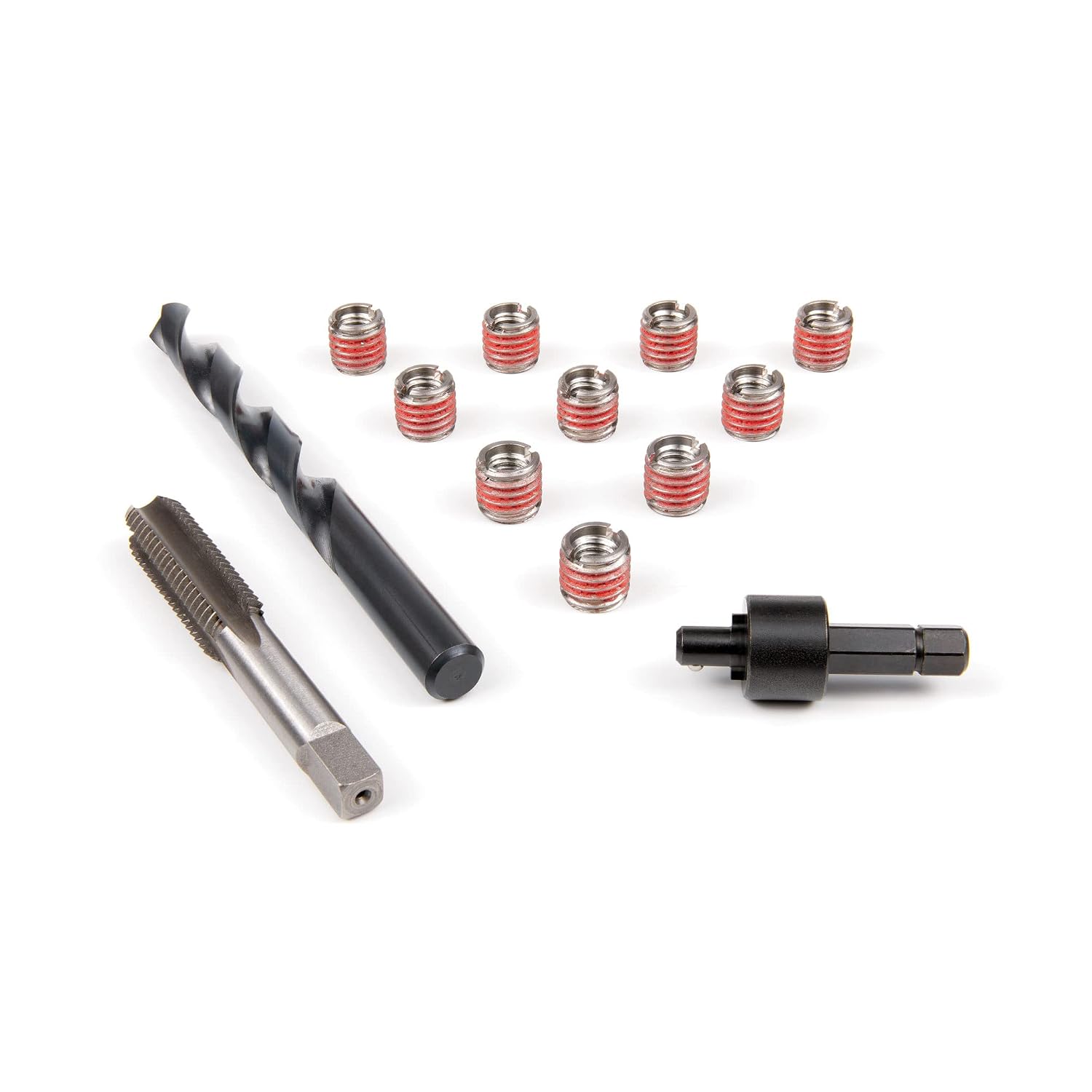 E-Z LOK Metal Thread Repair Kit Tool and Stainless Steel Threaded Inserts Thin Wall 7/16-20 x 9/16-18