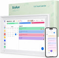 15.6-Inch Smart Digital Calendar & Chore Chart, 1080P Touchscreen Family Planner with Meal Planner & Reward System, Desk & Wall Mountable (White)