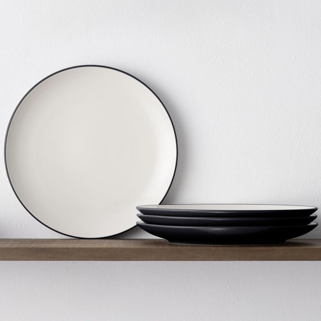Noritake Colorwave Graphite 24-Piece Dinnerware Set, Service for 4