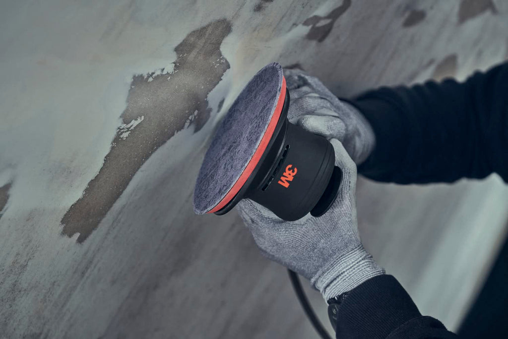 3M Xtract Random Orbital Sander, Pneumatic 88942, 5 in, with Central Vacuum Attachment, 3/16 in Orbit, Ergonomic and Lightweight ROS, .28 HP (209W) Motor Black