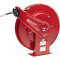 Reelcraft PW7650 OHP Pressure Wash Spring Retractable Hose Reel, 3/8' x 50', 4800 Psi, Red