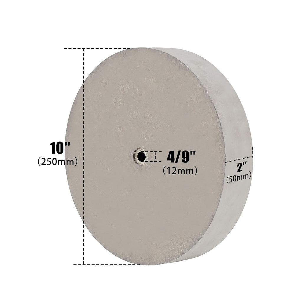 Bucktool 10 inch Grinding Wheel, 1000 Grit Stone Grinding Wheel for Wet Sharpening System