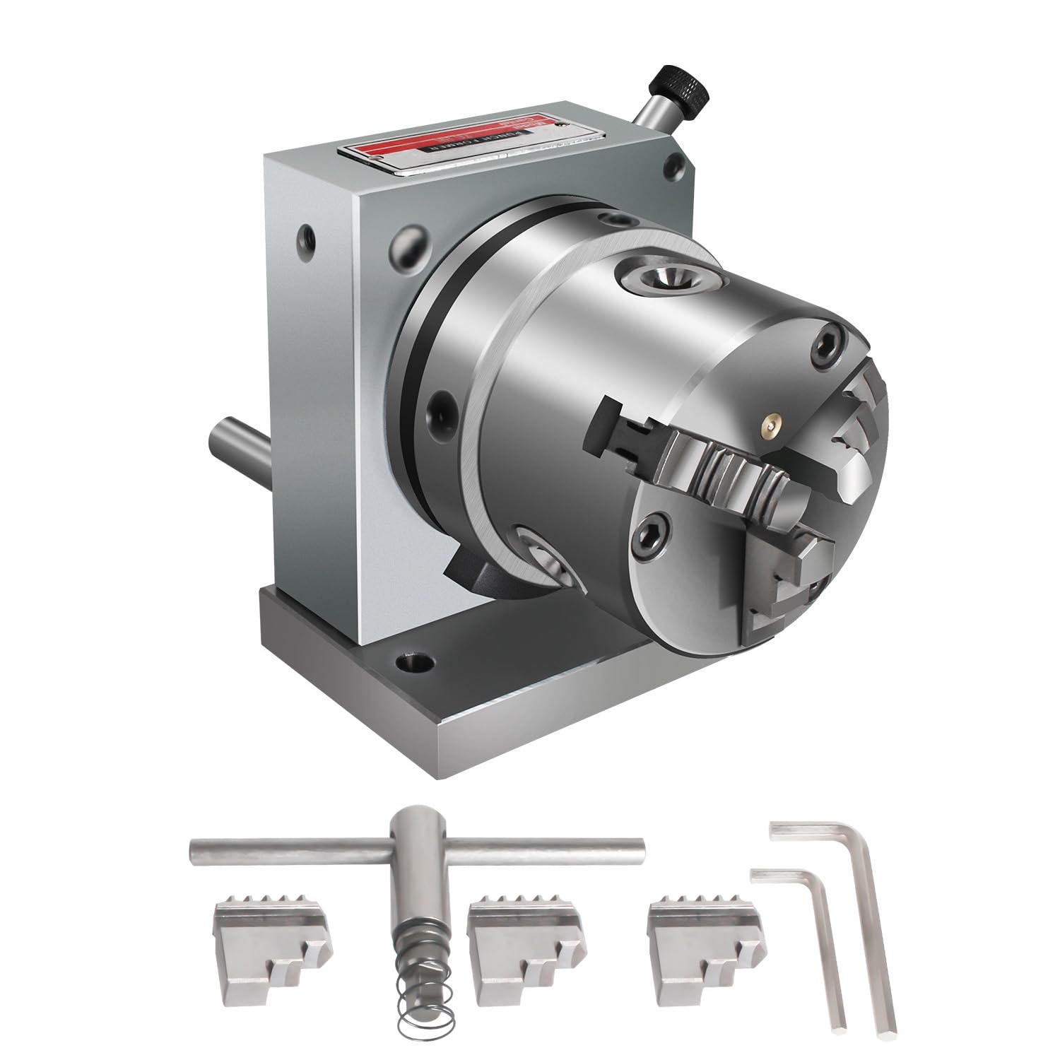 RATTMMOTOR Punch Former Grinding Machine Molding Machine 3-Jaw 80mm High Precision Dresser Punch Shaper Grinder for Milling & Drilling Machine (Accuracy 0.003mm)