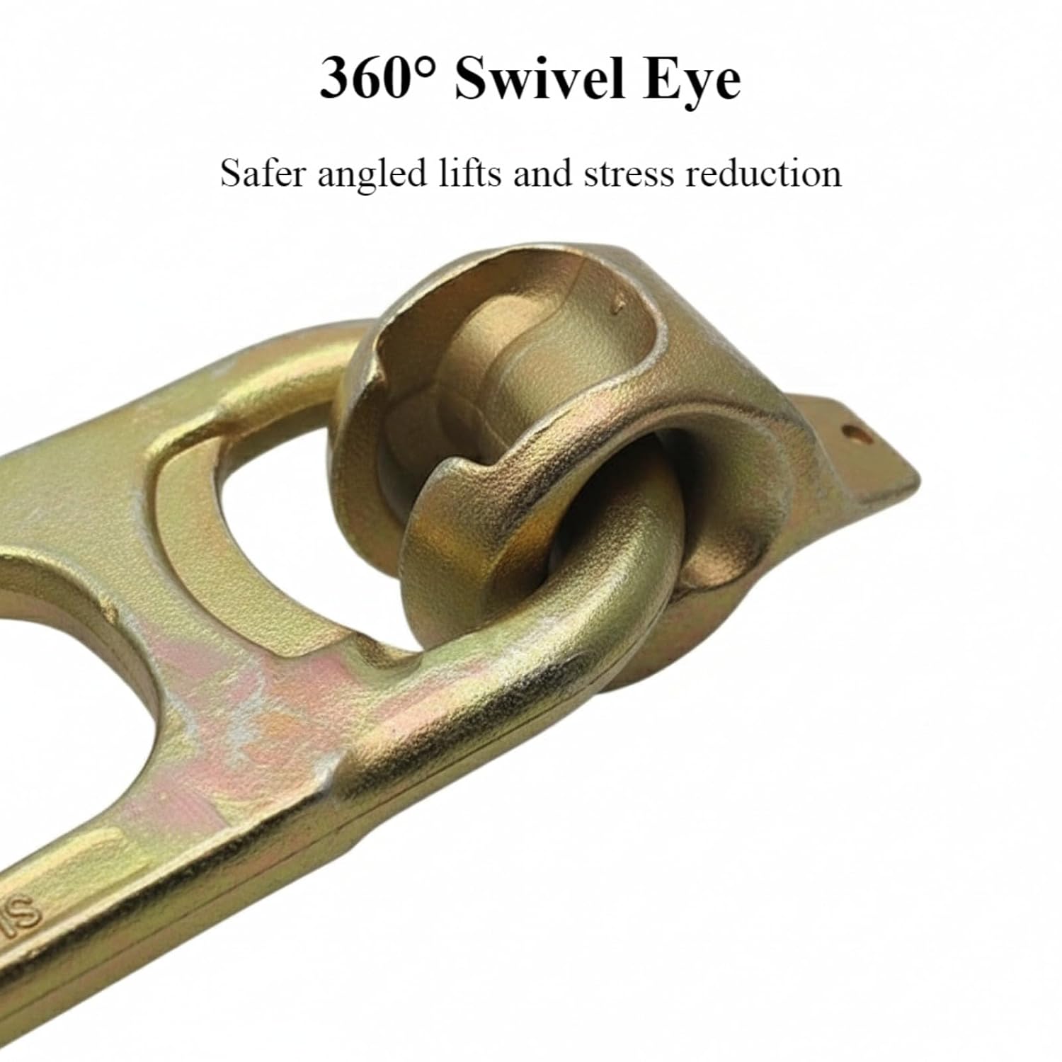 Duckbill Lifting Anchor — Universal Precast Swivel Lifting Eye Hook, Alloy Steel Heavy-Duty Embedded Lifting Anchor, Corrosion-Resistant (7.5-10T)