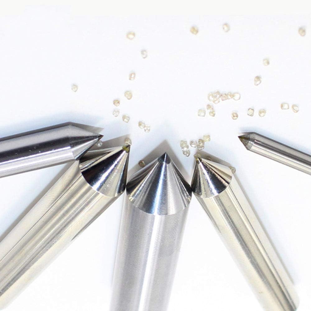 5PCS 3.175mm Dia 50mm Length 1/8 Grinding Wheel Diamond Dressing Pen Dresser Tool,8mm,5PCS