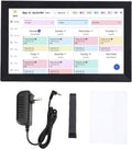 Bnineteenteam Smart Digital Calendar, Electronic Organizer Planner, 15.6 Inch Touchscreen WiFi 1080P HD Interactive Display Wall Planner Calendar, for Family (3#)