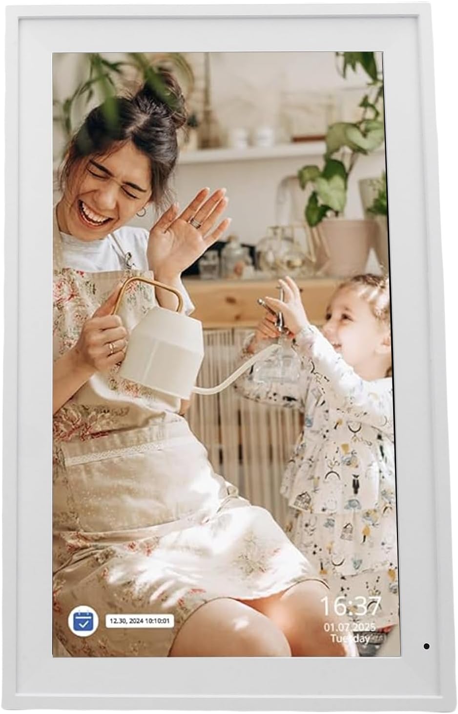 POCREATION Smart Digital Calendar, 15.6 Inch Touchscreen Wall Mounted Family Planner with 1920x1080 FHD Display and WIFI Sync, for Calendar (US Plug)