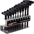 ARC-POWER Tools (WLMW80274) 10 Piece SAE T-Handle Hex Key Set