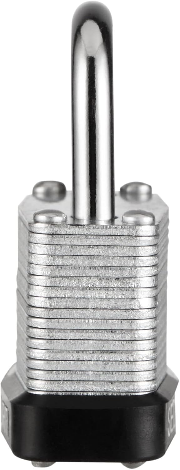 SEDORTI Laminated Steel Padlock Set, KA# 1423, 1-1/4' Wide Body, Small Heavy Duty Locker Lock, Keyed Alike Padlocks, Lock for Gym Locker, Luggage, Suitcase, Baggage, Toolbox, Case, Pack of 120