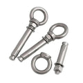 Anchor Bolts,Expansion Bolt, M6-M20 Sleeve Anchor Concrete Expansion Eye Bolt Stainless Steel Installation Artifact Hook Universal with Ring Screws(120mm,M12 1Pc)