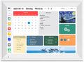 15.6' Smart Family Calendar Wall Display, Touchscreen Digital Planner with Chore Chart & WiFi Sync, Interactive Home Organizer for Schedules, Tasks & Meal Planning
