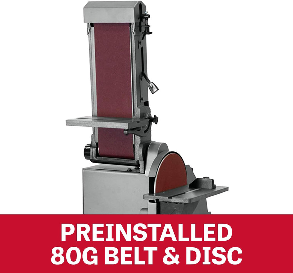 JET 6' x 48' Belt and 10' Disc Sander, 1 HP, 115/230V 1Ph (Model J-4210K)