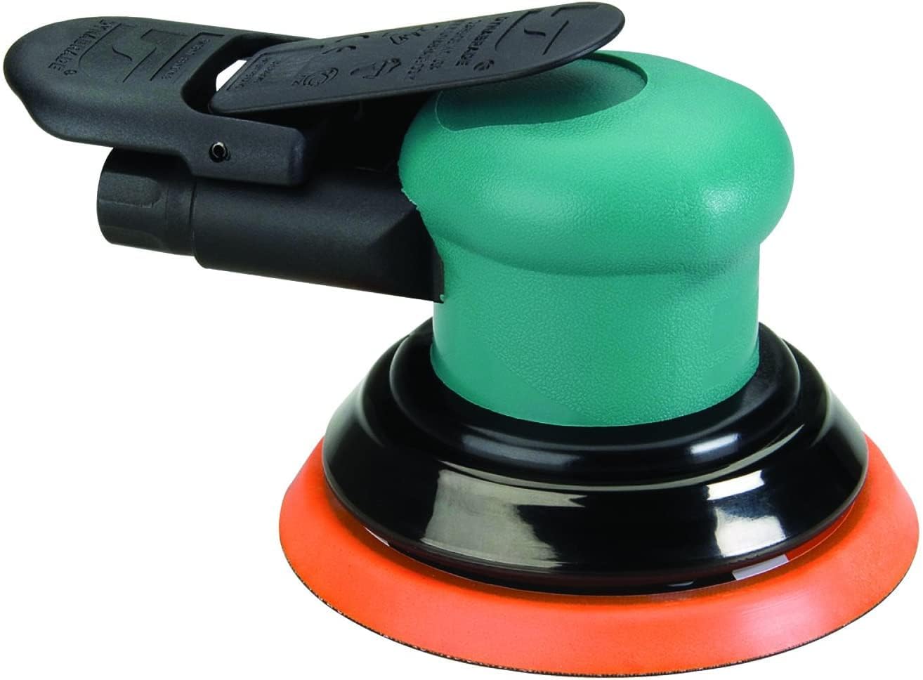 Dynabrade (59035) Dynorbital-Spirit 5' (127 mm) Diameter Random Orbital Sander, Non-Vacuum | Proportionate 3/32' (2.5 mm) Diameter Orbit | 12000 RPM Pneumatic Motor