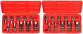 New 20 pieces 3/8' & 1/2' Drive Hex Key Allen Head (METRIC & SAE) Socket Bit Set,Jikkolumlukka