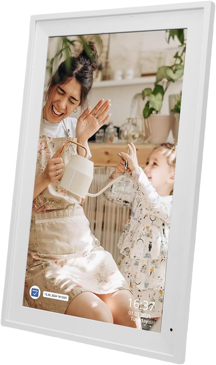 SUNGOOYUE 15.6 Inch Smart Digital Calendar, Wall Mountable Touchscreen Family Planner with Full HD 1080P Display, WiFi Sync for Calendar (US Plug)