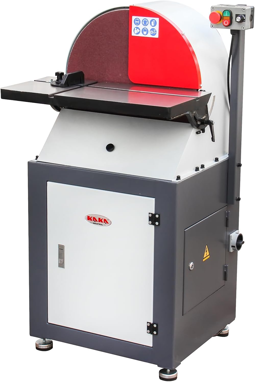 20 Inch Disc Sander, 500-1800 RPM, Cabinet Stand, KAKA BTM-500 | Large-disc surface sanding