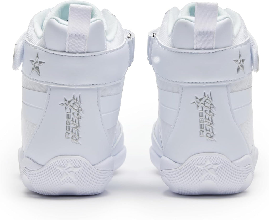 Rebel Athletic Renegade White Cheer Shoes