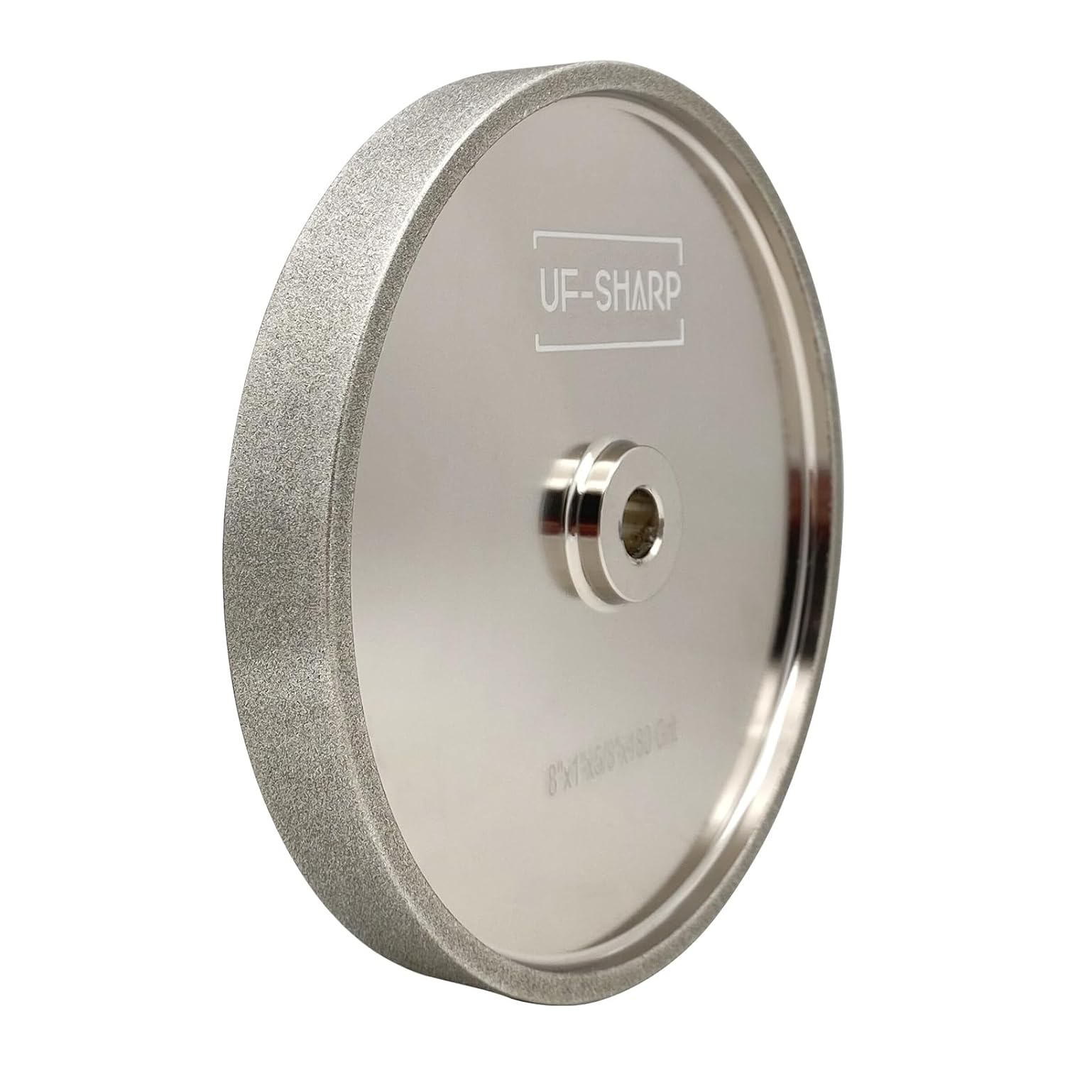 CBN Grinding Wheel 8 inch 80 Grit, 1' Wide, 5/8' Arbor, Suitable for All Kinds of 8-inch Bench Grinders (80 Grit)