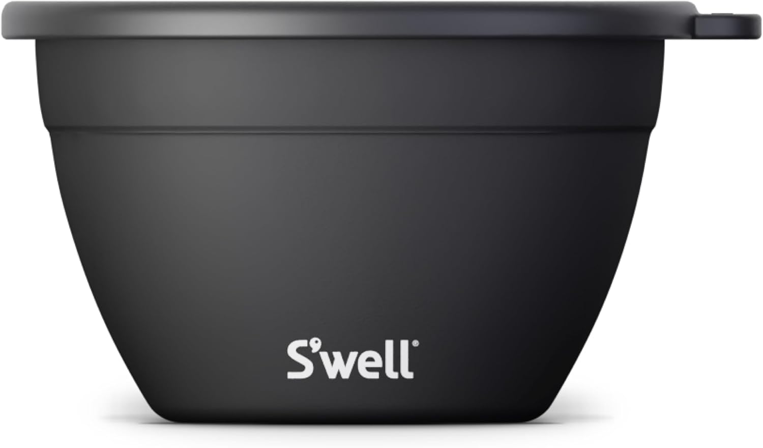 S'well Stainless Steel 64oz Salad Bowl Kit in Onyx,Comes with 2oz Condiment Container and Removable Tray for Organized Serving,Leak-Proof and Dishwasher Safe,(Pack of 8)