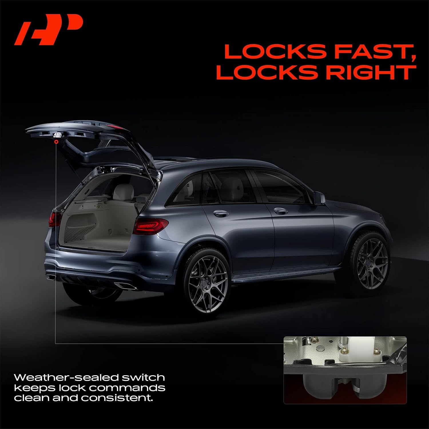 A-Premium Trunk Latch Compatible with Ford Explorer 2013-2019, Rear Tailgate Lock Latch Actuator For Model With Power Liftgate