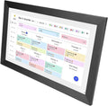 Digital Calendar, 15.6 Inch Touchscreen WiFi Digital Photo Frame, HD 1080P Resolution Smart Calendar for Home Office Wall Desktop