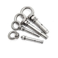 Anchor Bolts,Expansion Bolt, M6/M8/M10 Sleeve Anchor Concrete Expansion Eye Bolt Stainless Steel Installation Artifact Hook Universal with Ring Screws 1PCS(M10x80mm)