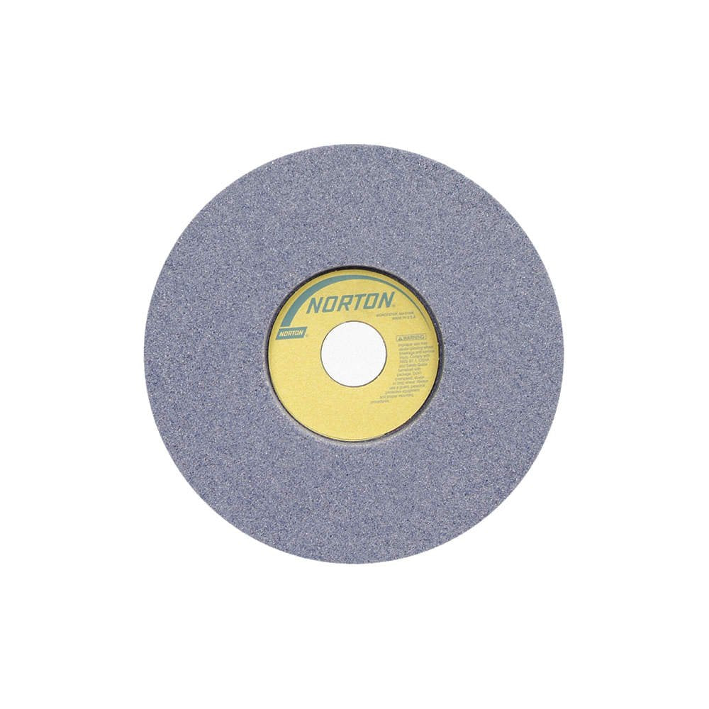 Norton 8' Dia. 1' Thick 1-1/4' Hole Size 46 Grit 32A Aluminum Oxide J Hardness Type 5 Surface Grinding Wheel