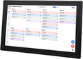 18.5 In Smart Digital Calendar Planner, Touchscreen Interactive & App Control, Wall Desk Mount Digital Picture Frame, for Family Planning (US Plug 500W)