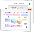 15.6 inch Digital Wall Calendar Touchscreen, Chore Chart, IPS FHD,Wall Planner, Smart Family Schedules, Wall Mount Included，Auto-Rotate, Wall Organizer, Children's or parents' birthdays, Christmas