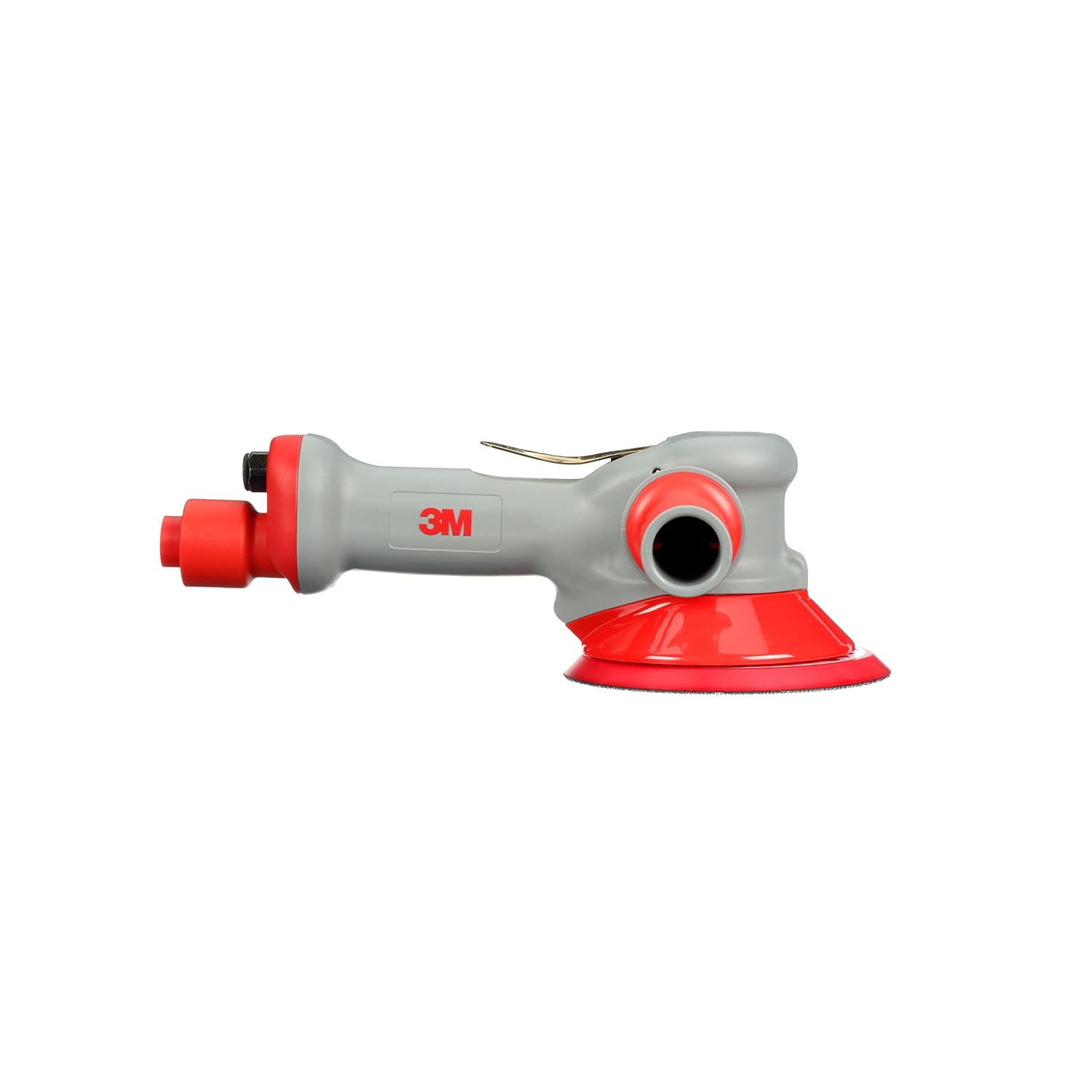 Cubitron Elite Central-Vacuum-Ready/Non Vacuum Random Orbital Sander - Pneumatic Palm Sander - For Wood, Composites, Metal - 6 in x 3/8 in Orbit - 28337