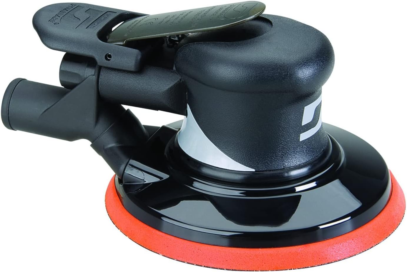 Dynabrade (56863) Dynorbital Supreme 6' (152 mm) Diameter Random Orbital Sander, Central Vacuum | Proportionate 3/32' (2.5 mm) Diameter Orbit | 12000 RPM Pneumatic Motor
