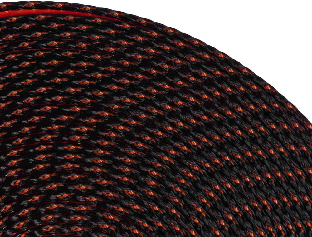 Mytee Products (8 Pack) Winch Straps 2' x30' - High Abrasion Orange Heavy Duty Tie Down w/Flat Hook WLL# 6670 lbs - 2 Inch Cargo Control for Flatbed Truck Utility Trailer