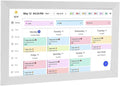 Pomya 15.6 Inch Smart Digital Calendar, Electronic Chore Chart & Meal Planner with 1920x1080 P Touchscreen, WiFi Interactive Display Digital Picture Frame Calendar with APP for Family (US)