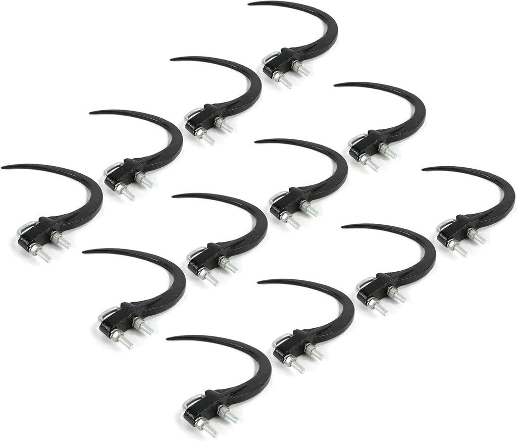 The ROP Shop (Pack of 12 9' Straw Grapple Hook Kits Mounts on 1 1/4' Square Bar Accumulator