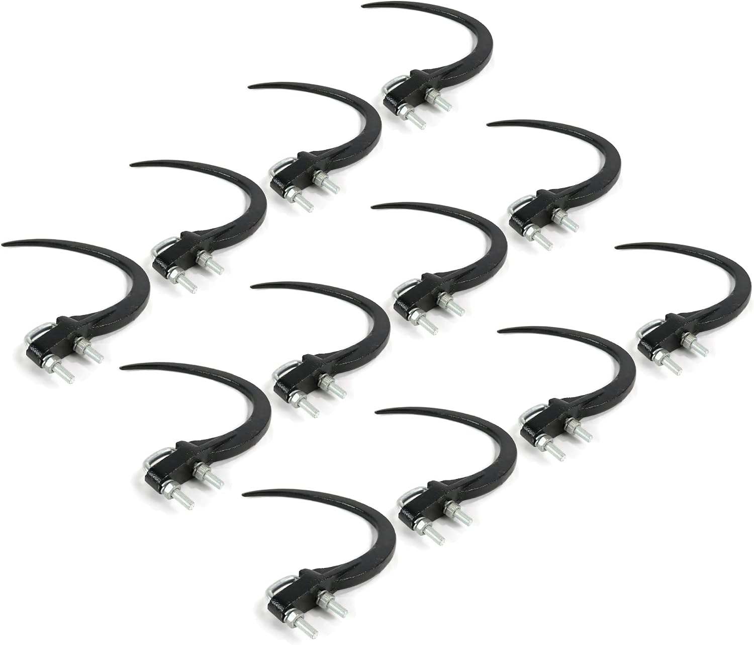 The ROP Shop (Pack of 12 9' Straw Grapple Hook Kits Mounts on 1 1/4' Square Bar Accumulator