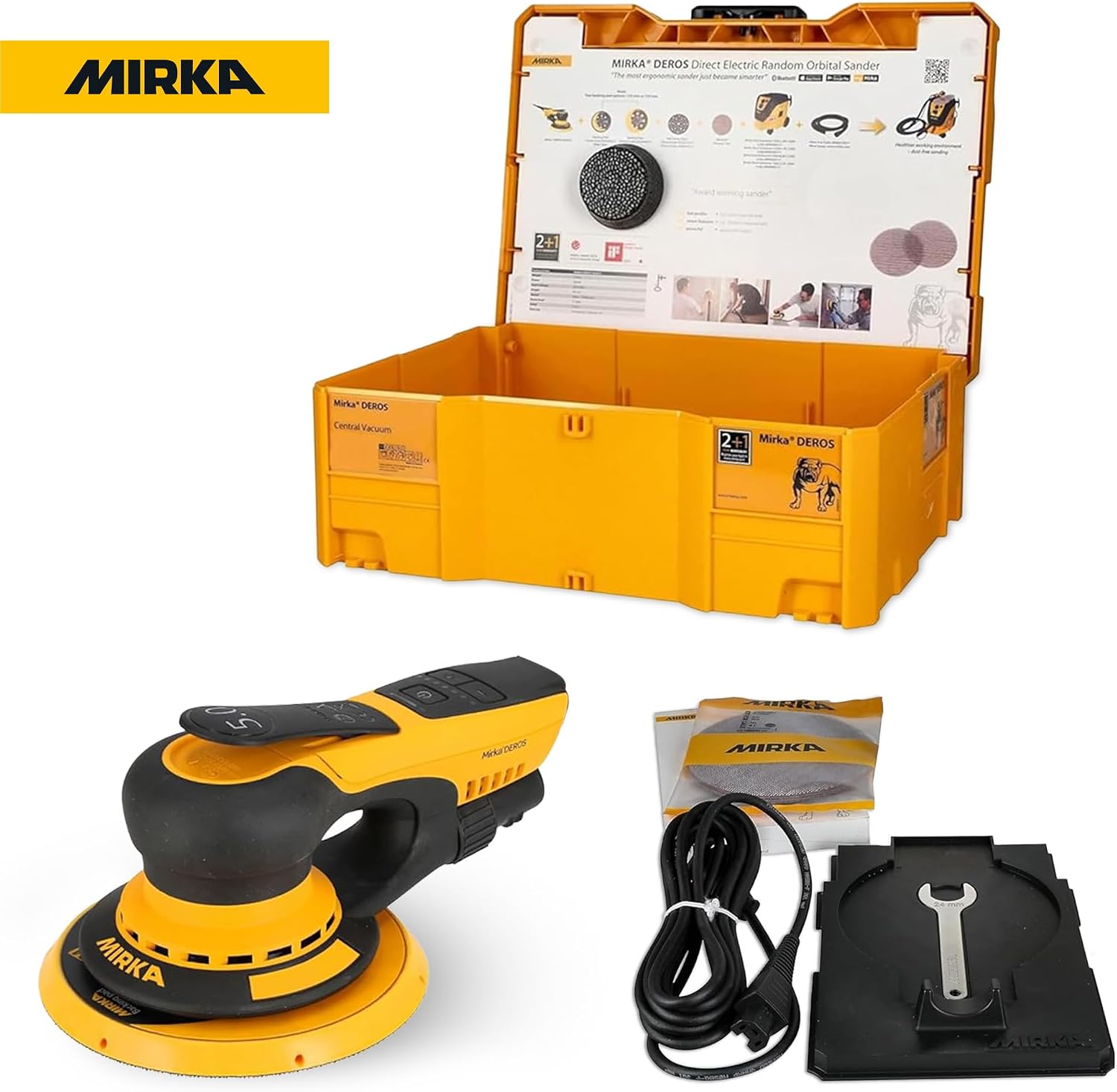 Mirka - sander - DEROS II 650X 6 inch 5.0 mm orbit