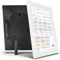 Zunate Smart Electronic Calendar, 10.1 Inch Touchscreen Digital Wall Planner WiFi Family Organizer, Interactive Home Chore and Meal Chart Desktop Display (US)