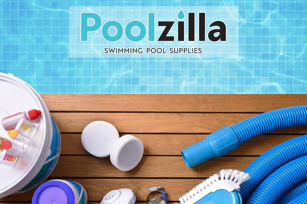 Poolzilla Pool Safety Cover Stainless Steel Anchor with Collar for Wood Decks - 25 Pack - Universal Fit