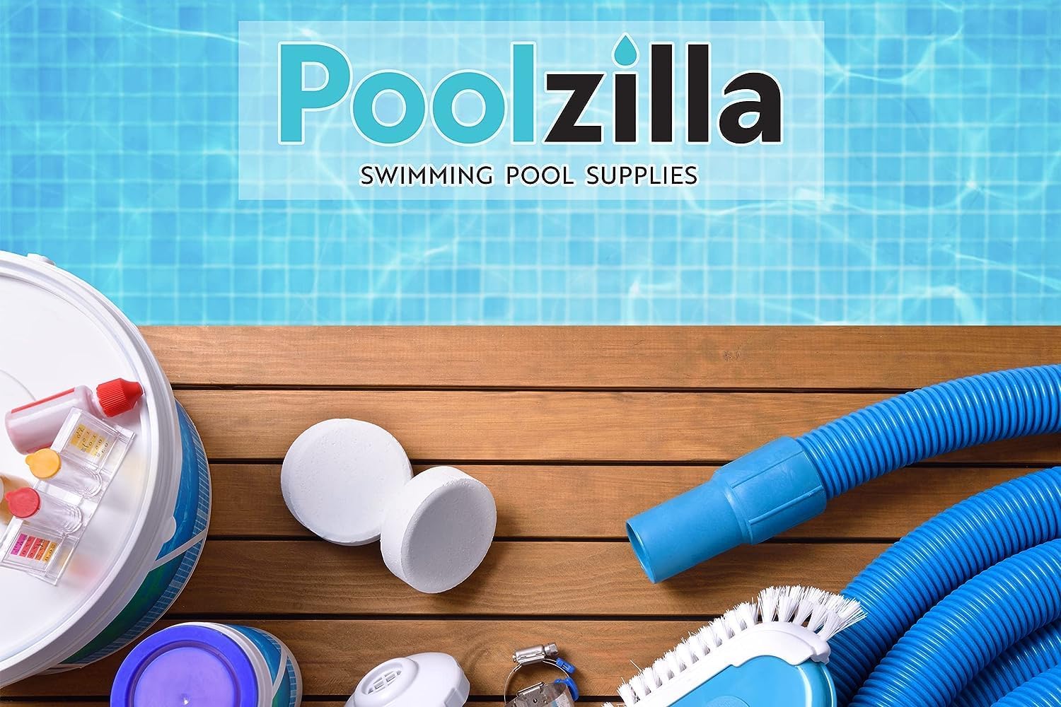 Poolzilla Pool Safety Cover Stainless Steel Anchor with Collar for Wood Decks - 25 Pack - Universal Fit
