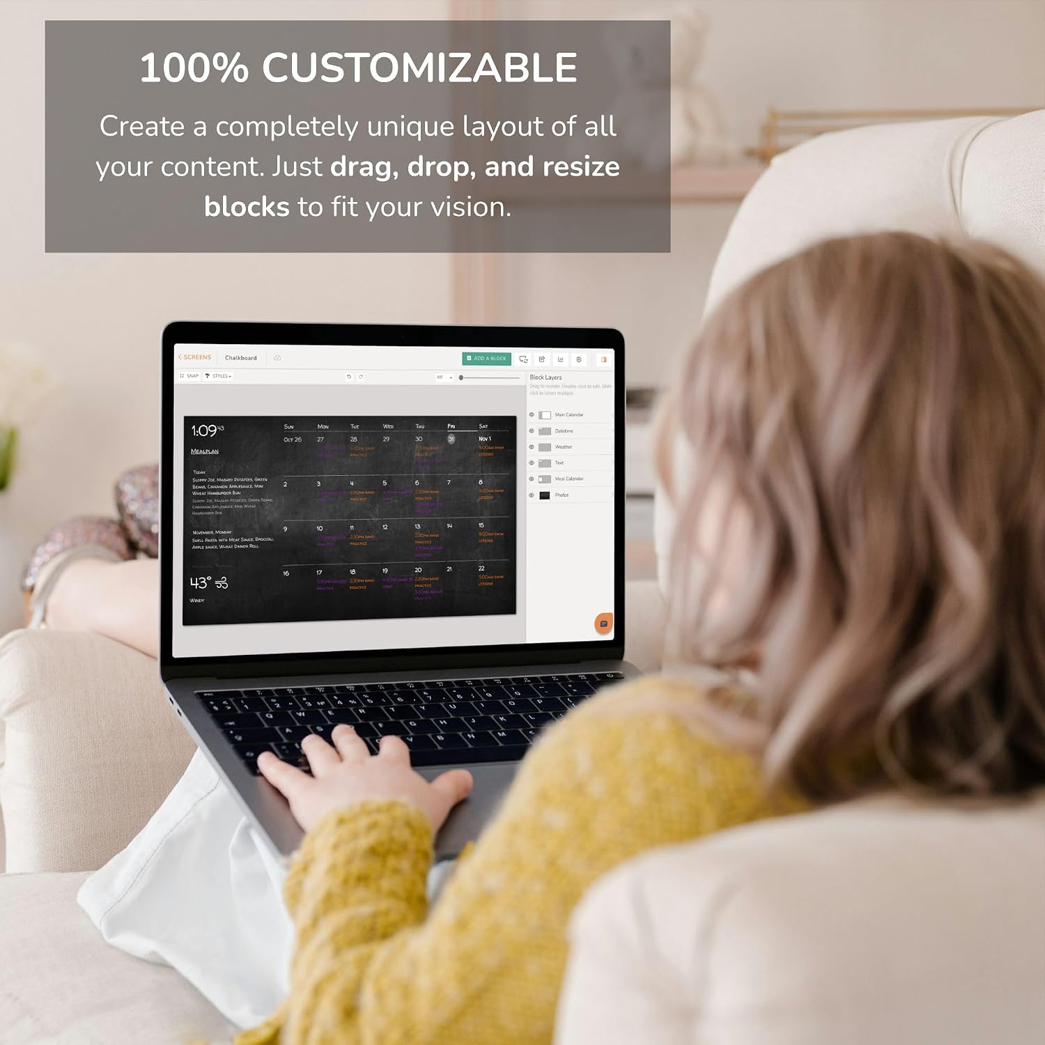 DAKboard 22' Touchscreen
