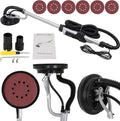F2C Electric Drywall Sander 800w Adjustable Variable 6 Speed Disc Sander w/ 6 Sand Pads, 1000-2000RPM