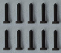NEW 10 PCS VALVE SEAT GRINDER STONE DRESSER 0.50CT - 3/8' X UNF BLACK & DECKER SIOUX
