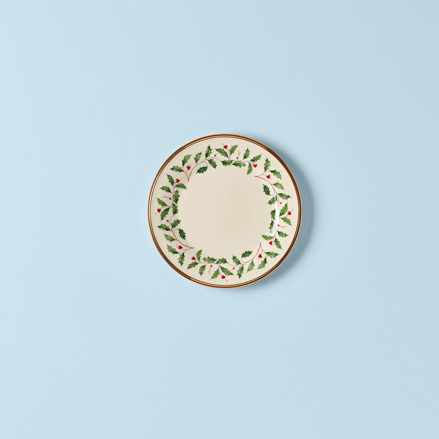 Lenox 146504010 Holiday Salad Plate, Christmas Dinnerware