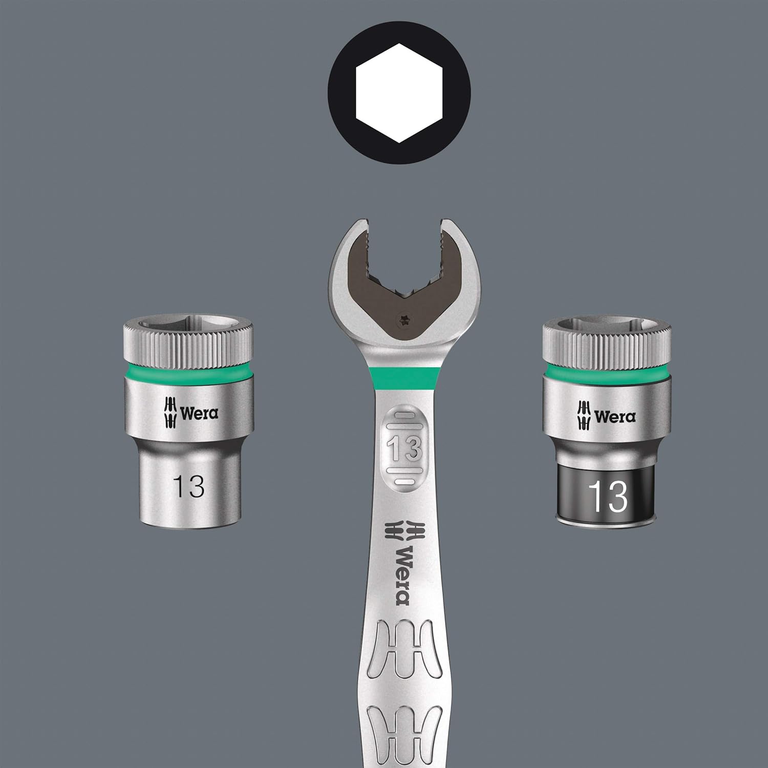 Wera 8100 SB 6 SPEED 3/8 29 PC 3/8' DRIVE METRIC