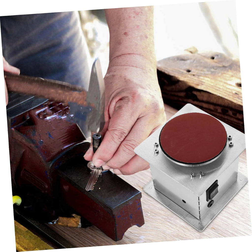Holibanna Versatile Electric Sanding Machine Mini Polisher for Wood Metal Crafts Spindle Sander Drum Sander