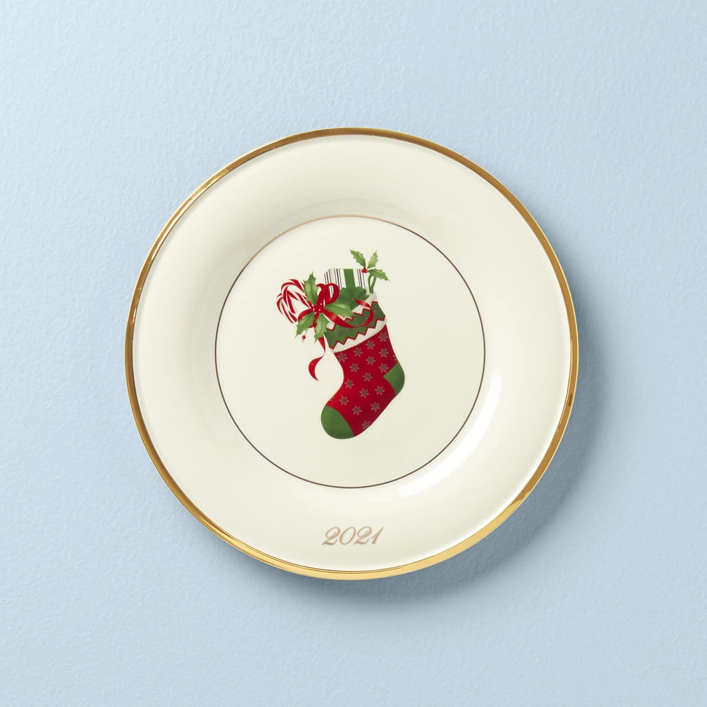 Lenox 893485 2021 Stocking Annual Accent Plate