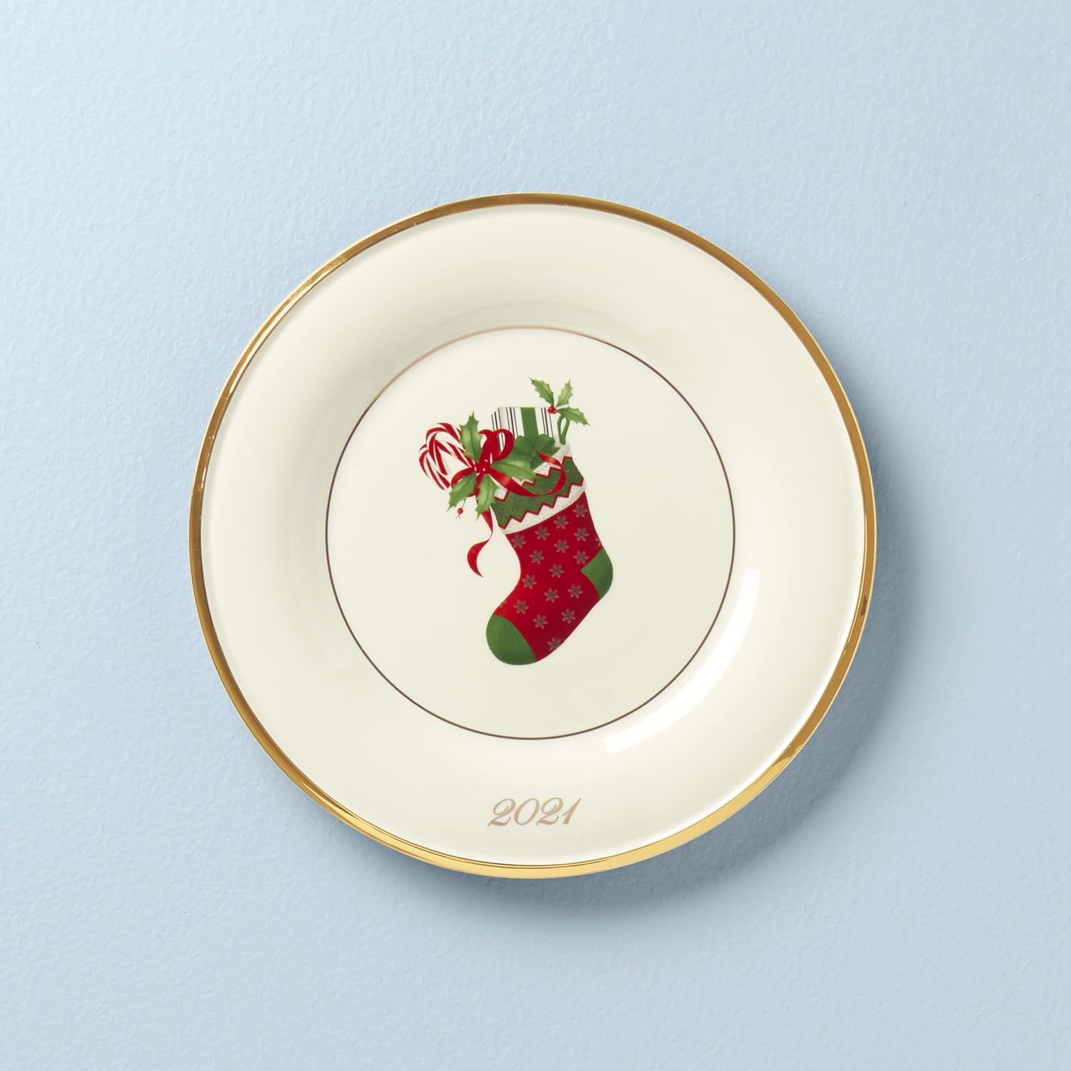 Lenox 893485 2021 Stocking Annual Accent Plate