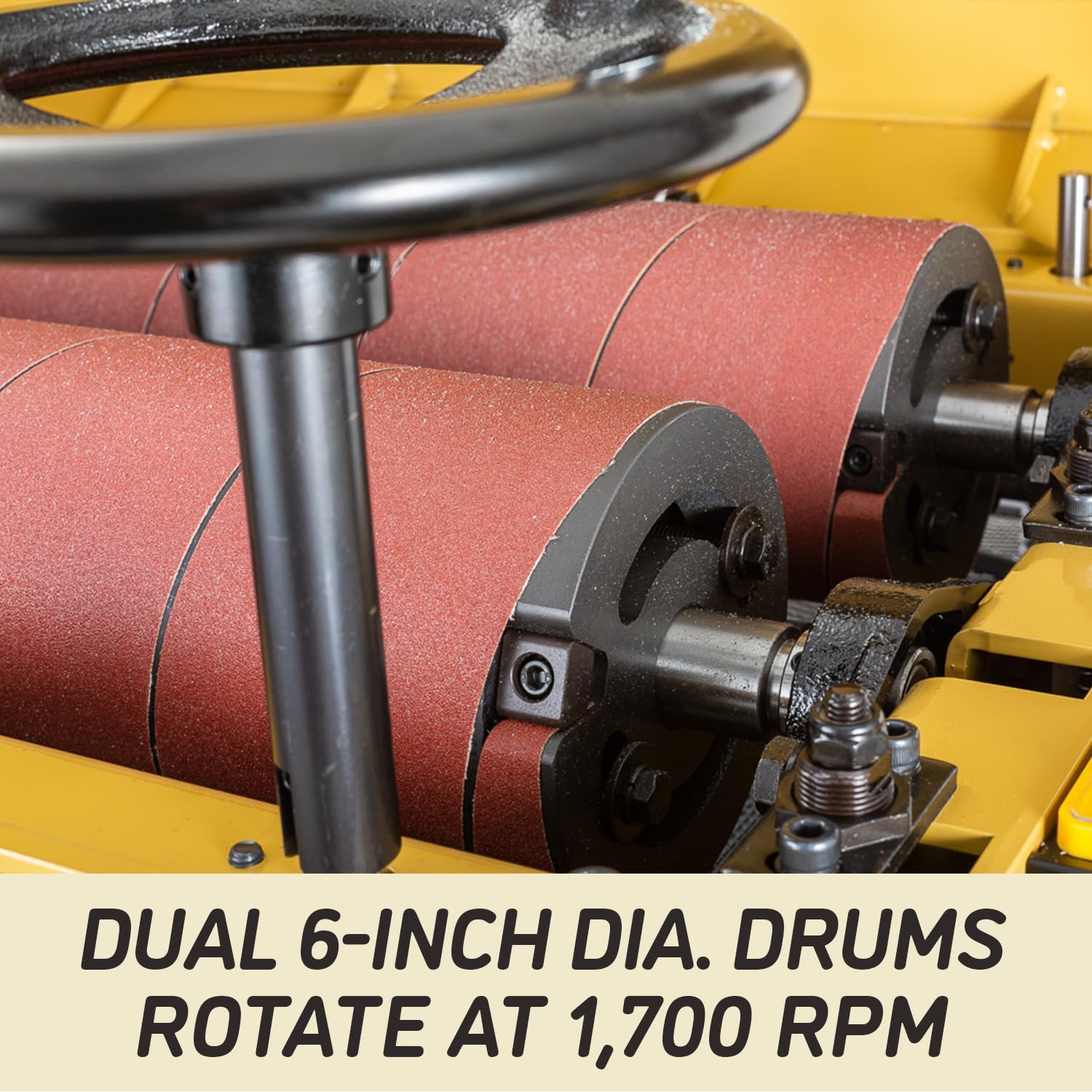 Powermatic 37-Inch Dual Drum Sander, 10 HP, 230/460V 3Ph (Model DDS-237)