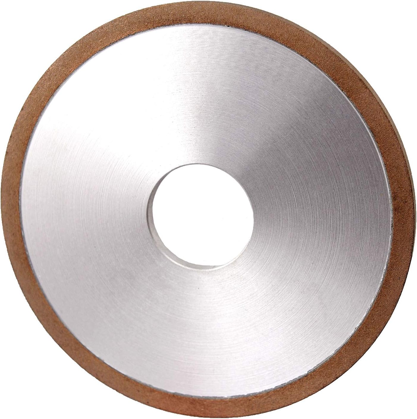 MaxTool 5' 1A1 Plain Diamond Wheel; Bore 1.25' Width 1/4' Grit220 Resin Bond Abrasive/CNC Machine Wheels for grinding or re-sharpening carbide tools